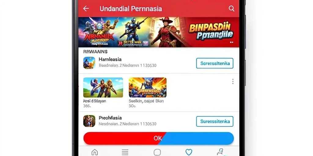 UI game yang intuitif dan mudah digunakan.