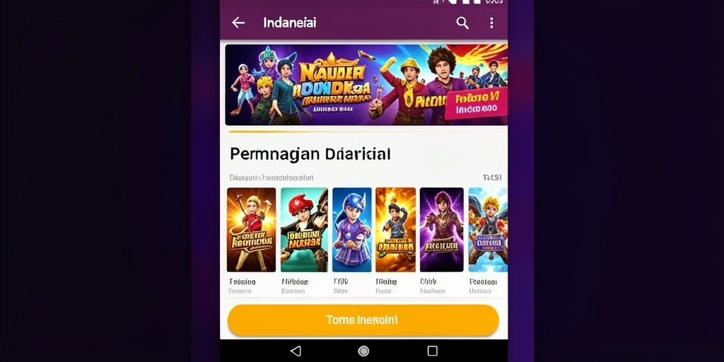 Level menantang yang penuh petualangan seru.